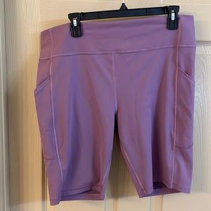 Lululemon pocket bike shorts, Size 16
